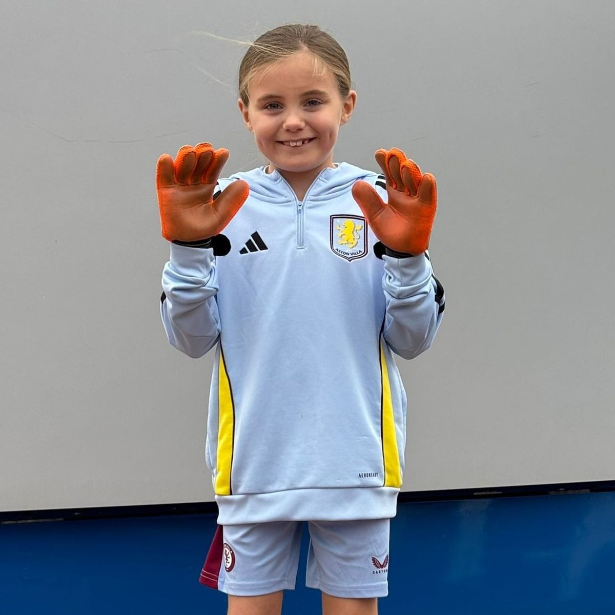 Meet Molly, the 8-year-old goalkeeper inspiring more girls to take up football