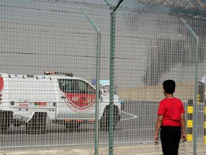 Supporting image for story: Pilot killed as Indian fighter jet crashes during demo flight at Dubai Air Show