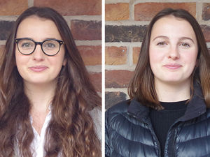 Supporting image for story: Teenager Mia's short cut for charity wigs