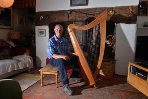 Supporting image for story: "I'm one of only a handful of harp-makers left in Britain and I'm based in south Shropshire"