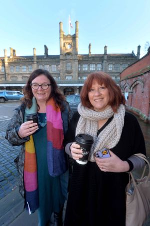 Nurses: Mandy Carnahan and Jo Stickley from the Shrewsbury area