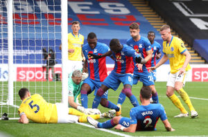 Crystal Palace goalkeeper Vicente Guaita
