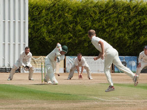 Supporting image for story: Oliver Plank joins the ton-up club as Quatt march on