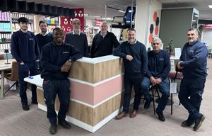 The team at Chrisbeon in Telford