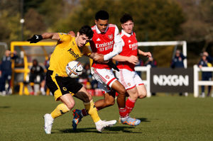 Pedro Neto in his injury comeback for Wolves under-21s (Getty)