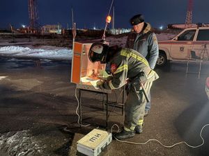 Supporting image for story: Ukraine claims strike on key military fuel depot deep inside Russia