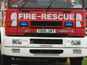 Supporting image for story: 20 firefighters tackle blaze near Bridgnorth