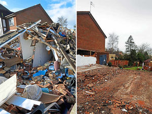 Supporting image for story: Wolverhampton explosion: Remains of Penn house finally cleared