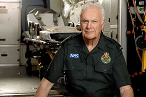 Mick Johnson as he appeared on the BBC’s Ambulance