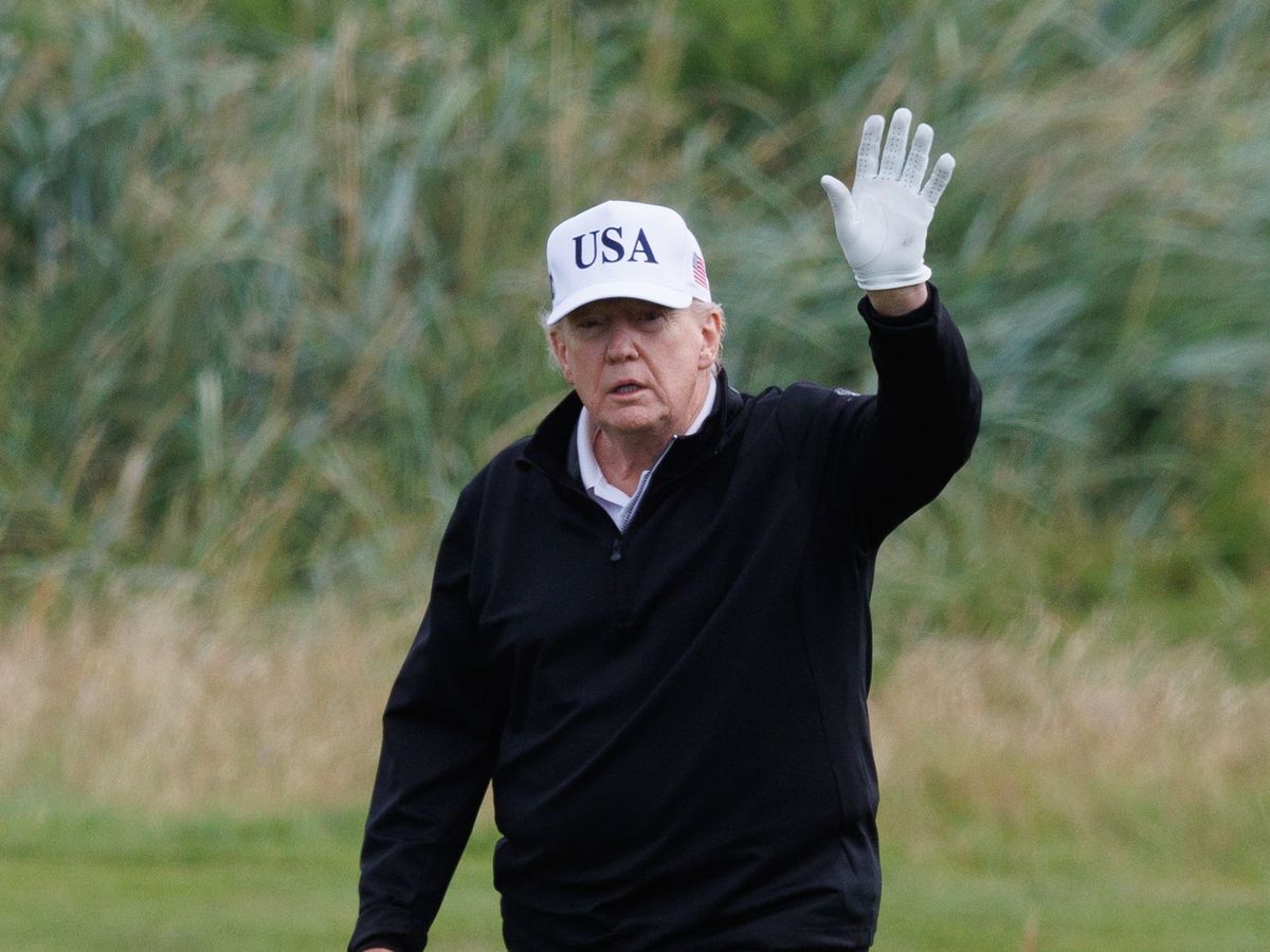 Trump gets down to business with trade talks with European Commission president