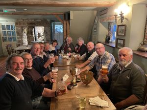 Supporting image for story: Domino team celebrating a very special 'double'