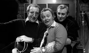 Three of the the Goons, from left, Peter Sellers, Harry Secombe and Spike Milligan