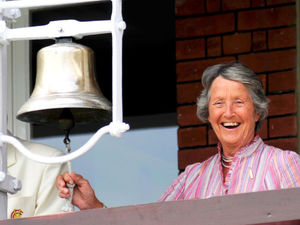 Supporting image for story: Permanent Lord's tribute unveiled for Wolverhampton cricket legend Rachael Heyhoe Flint