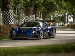 Supporting image for story: Attacking the Goodwood hill climb in the 1,177bhp Zenvo TSR-S