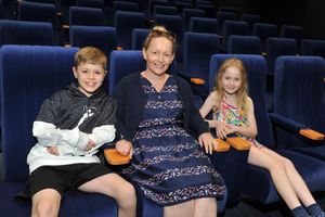 Reuben Armstrong, Emily Crane and Hermione  Armstrong.