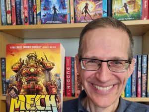 Supporting image for story: Shrewsbury kids author hopes his new sci-fi adventure tale will get youngsters to put down their phones and read