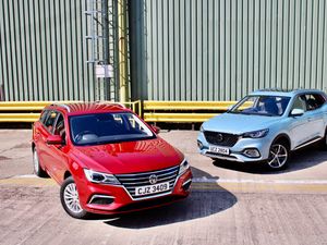 Supporting image for story: MG is back in the Irish market selling only plug-in electric models