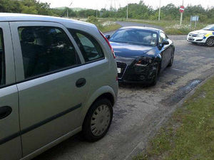Supporting image for story: Delays after collision at M54 junction in Telford