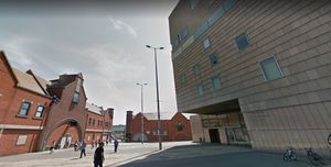 Gallery Square in Walsall town centre