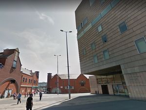 Gallery Square in Walsall town centre