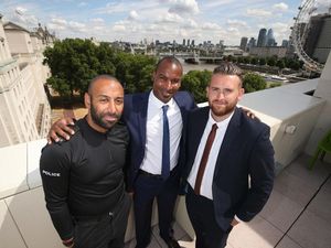 Wayne Marques, centre, was one of three police officers honoured for bravery during the London Bridge attack