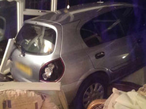 Supporting image for story: Love of EastEnders helped save my life - Lucky escape for pensioner as car smashes through Wolverhampton house