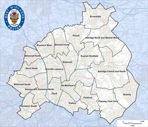 The extended powers continued to be in place across Walsall. Photo: West Midlands Police