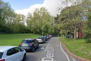 Deercote in Telford before new yellow lines were painted to deal with unofficial parking. Picture: Google Maps