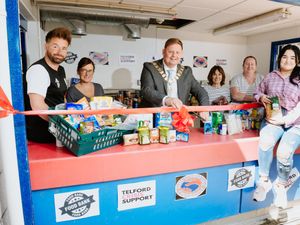 Supporting image for story: Bucks Head kicks off new community food bank 