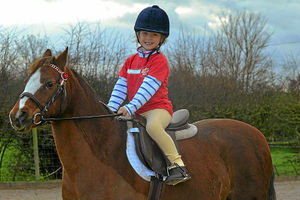 Supporting image for story: Wem girl saddles up for challenge