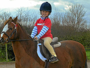 Supporting image for story: Wem girl saddles up for challenge