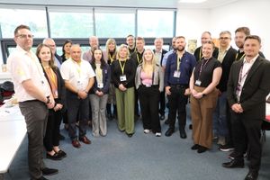 Engineering employers at the latest Telford College hub meeting