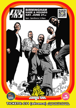 Cosmic Rays band poster