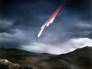 Supporting image for story: Earth hit by more asteroids in past 290 million years