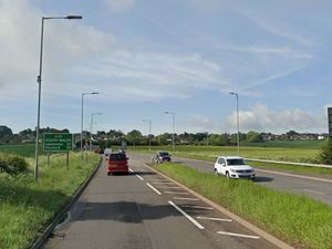 Supporting image for story: Chocolate powder spillage closes A49 near Shrewsbury - long delays reported