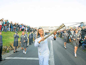Supporting image for story: Olympic Flame starts journey to Shropshire
