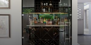 The house even has its own bar