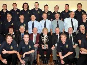Supporting image for story: Crosfield Cup handed over