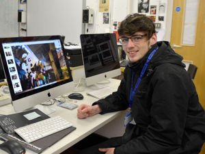 Supporting image for story: Shrewsbury student has future in the frame