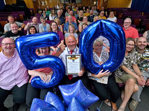 Supporting image for story: Cannock school honours teacher for 50 years of 'amazing service' with building honour