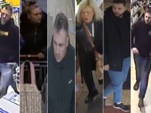 Supporting image for story: The ten photos of people caught on CCTV in north Shropshire shops where police are investigating thefts, including Tesco an Travis Perkins