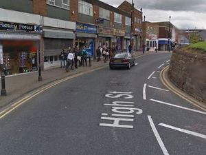 Supporting image for story: Burst water main closes Halesowen High Street