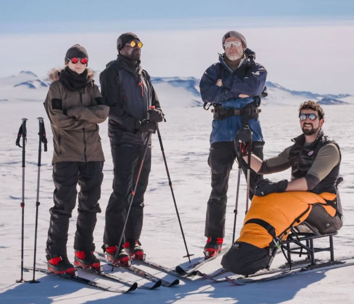 Within 30 seconds the enormity hit me: Paralysed Shrewsbury adventurer begins epic record-breaking Antarctic challenge