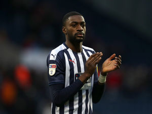 Supporting image for story: Sami Ajayi flying with help from his West Brom team-mates