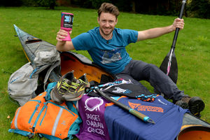Adam Jones has completed the Marathon des Sables, climbed Mount Everest, and kayaked unsupported across the Irish Sea's north channel, all in under 12 months.
