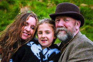 Teresa, Amber and Paul Noon, from Llangollen