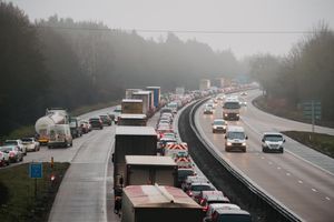 Motorists were facing "severe delays" following the incident