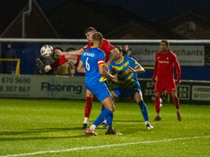 Matt Stenson was on target for AFC Telford United Picture: Kieran Stoddart