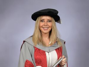 Supporting image for story: Carol Vorderman achieves family double with university honour