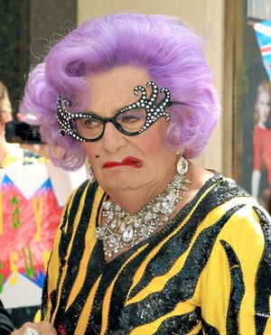 Barry Humphries was well known for the alter ego Dame Edna Everage